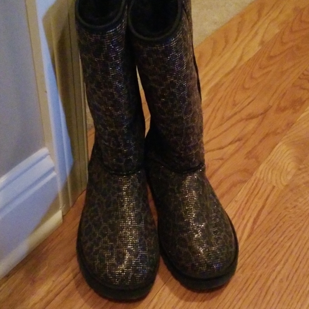 Australian Classic Tall Glitter Boot